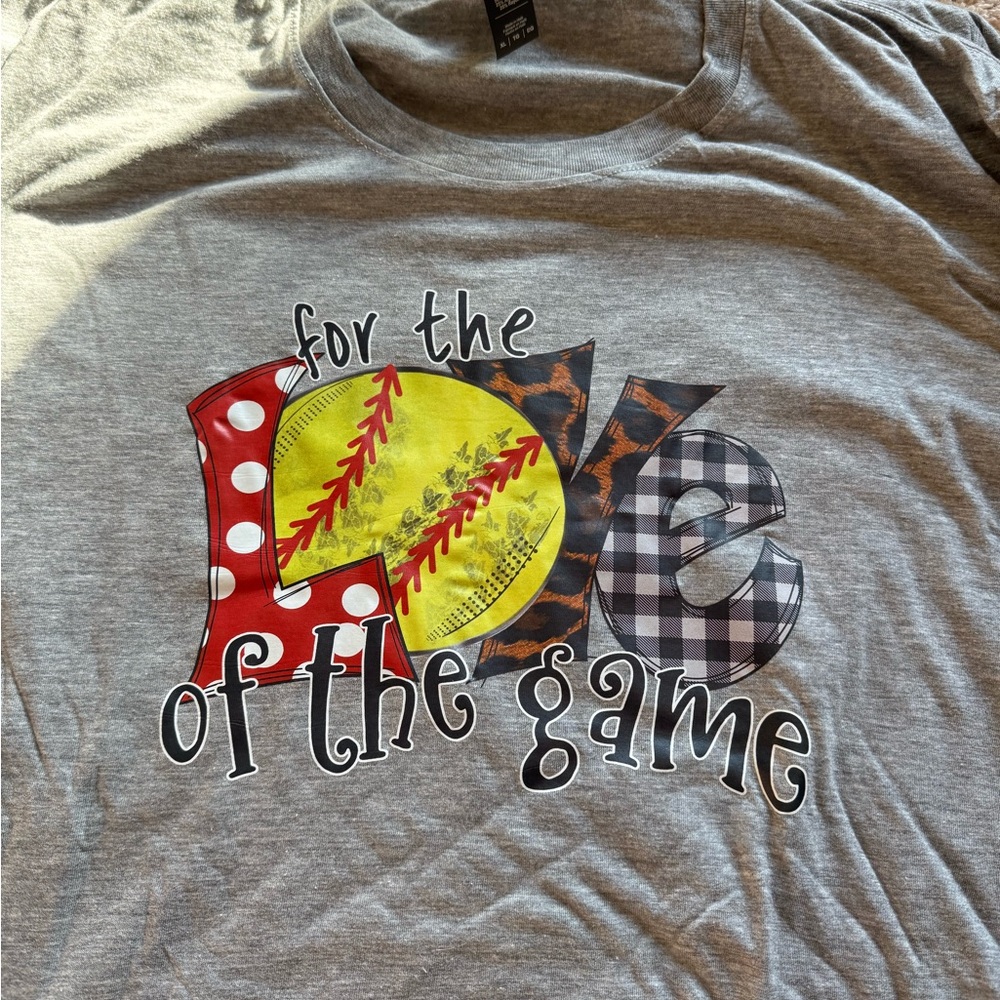 Anvil softball t-shirt